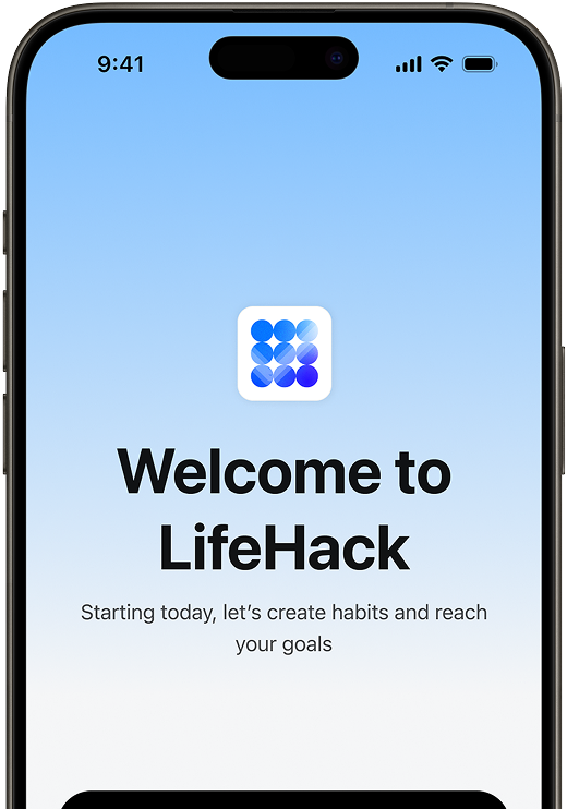 LifeHack iPhone mockup